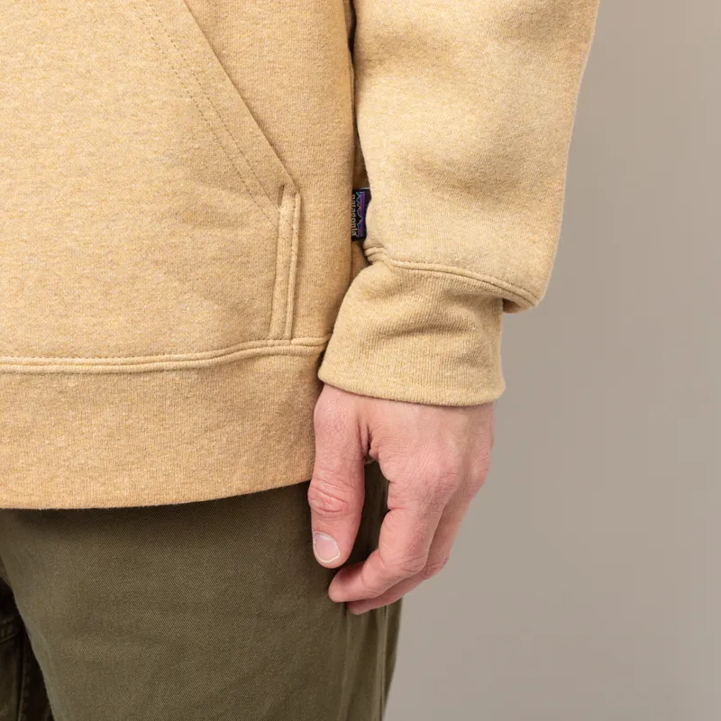 Patagonia Boardshort Logo Uprisal Hoodie Talon Gold-11