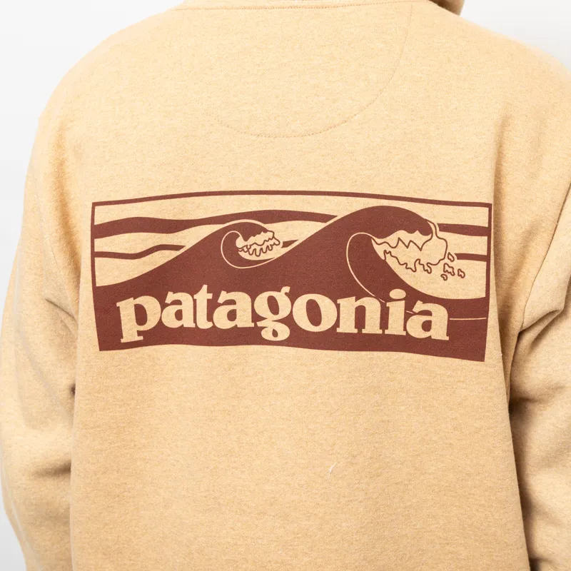 Patagonia Boardshort Logo Uprisal Hoodie Talon Gold-5