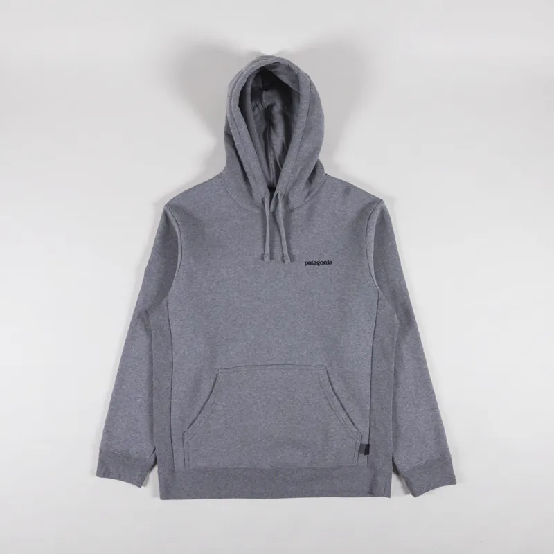 Patagonia Fitz Roy Icon Uprisal Hoodie Gravel Heather