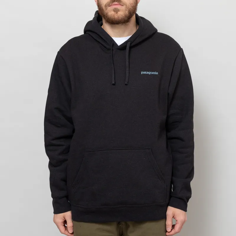 Patagonia Fitz Roy Icon Uprisal Hoodie Ink Black