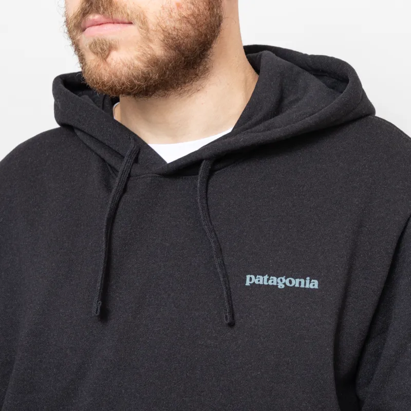 Patagonia Fitz Roy Icon Uprisal Hoodie Ink Black-5