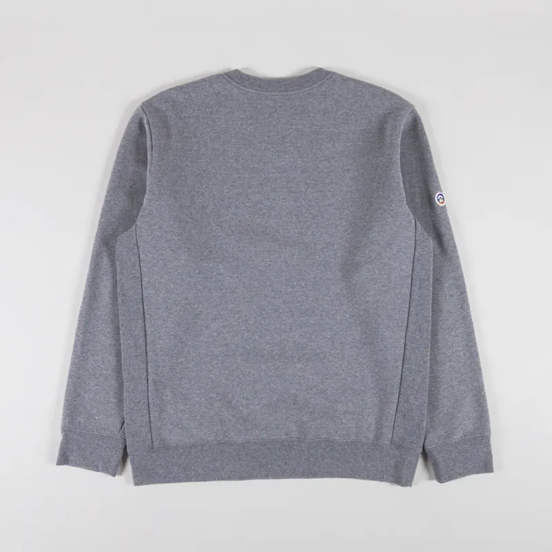 Patagonia Fitz Roy Icon Uprisal Crew Sweatshirt Gravel Heather-1