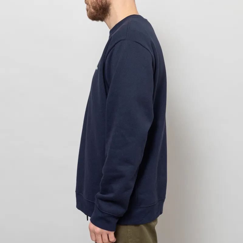 Patagonia Fitz Roy Icon Uprisal Crew Sweatshirt New Navy-2