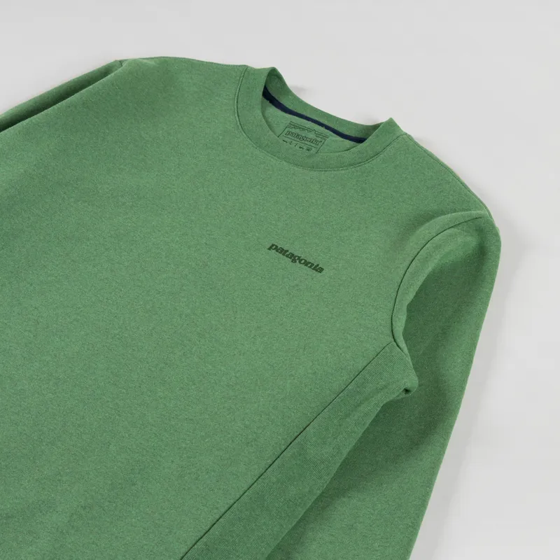 Patagonia Fitz Roy Icon Uprisal Crew Sweatshirt Terrain Green