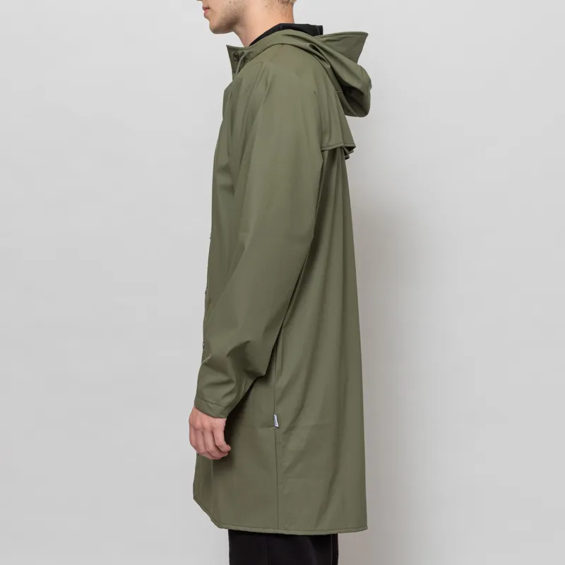 Rains Waterproof Long Jacket Marsh-2