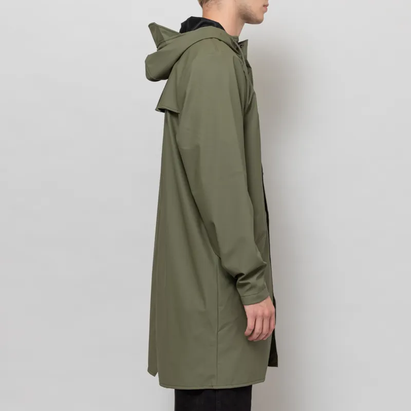 Rains Waterproof Long Jacket Marsh-4
