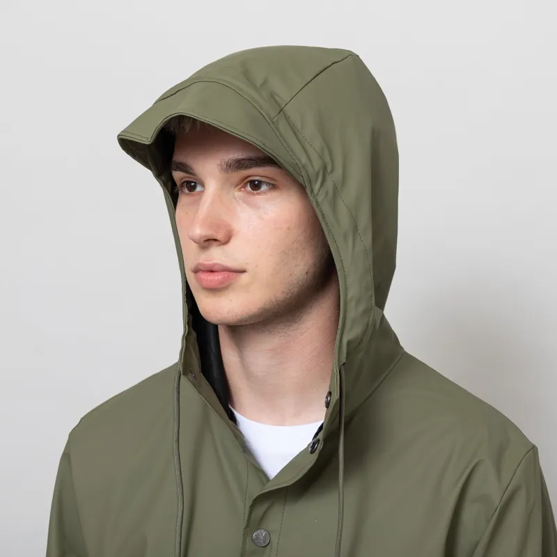 Rains Waterproof Long Jacket Marsh-5