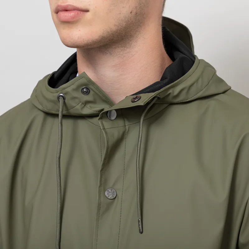 Rains Waterproof Long Jacket Marsh-6