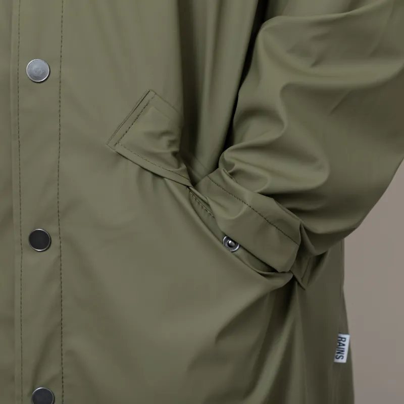 Rains Waterproof Long Jacket Marsh-8