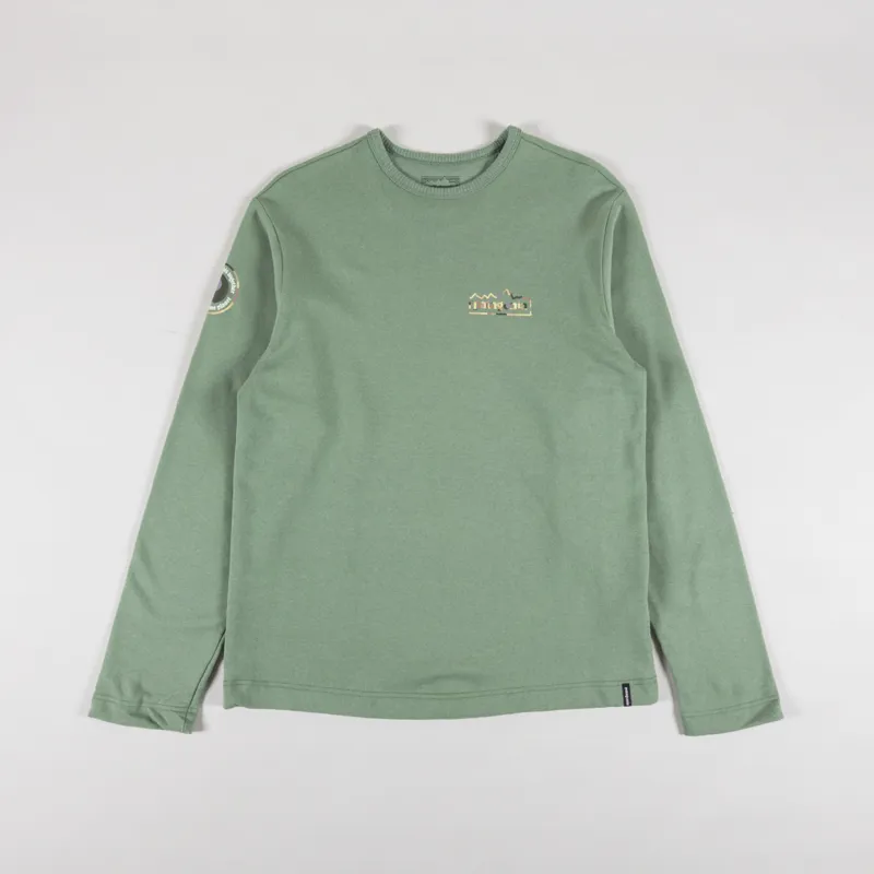 Patagonia Lightweight Unity Fitz Wildrise Crew Terrain Green