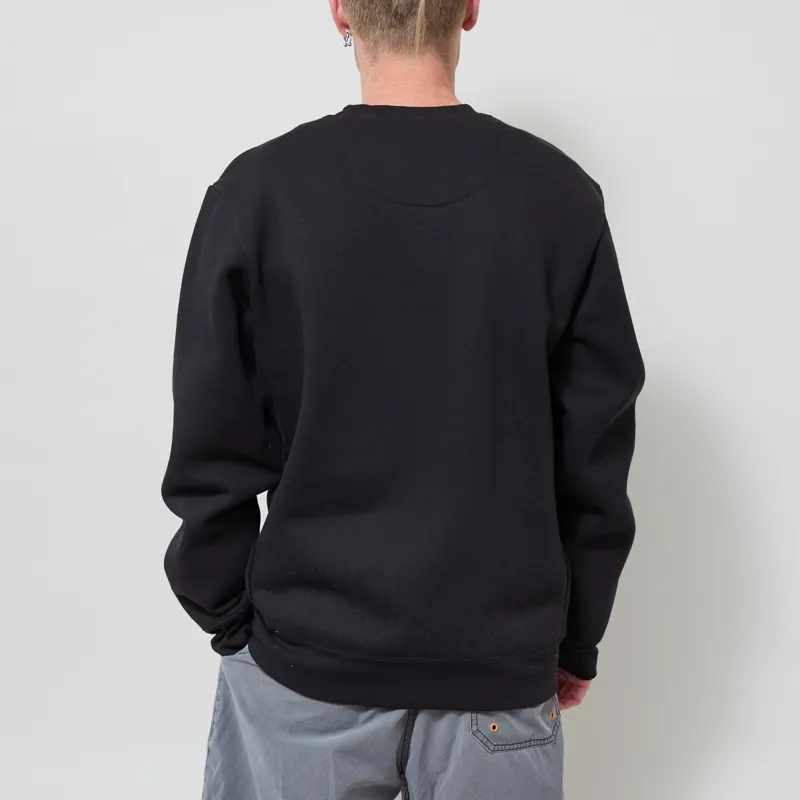 Patagonia 95 Oval Logo Uprisal Crew Black-2