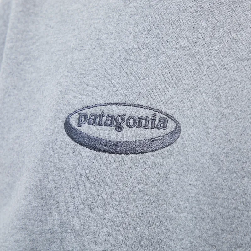 Patagonia 95 Oval Logo Uprisal Crew Gravel Heather-4