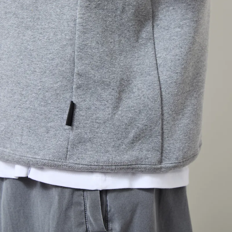 Patagonia 95 Oval Logo Uprisal Crew Gravel Heather-5