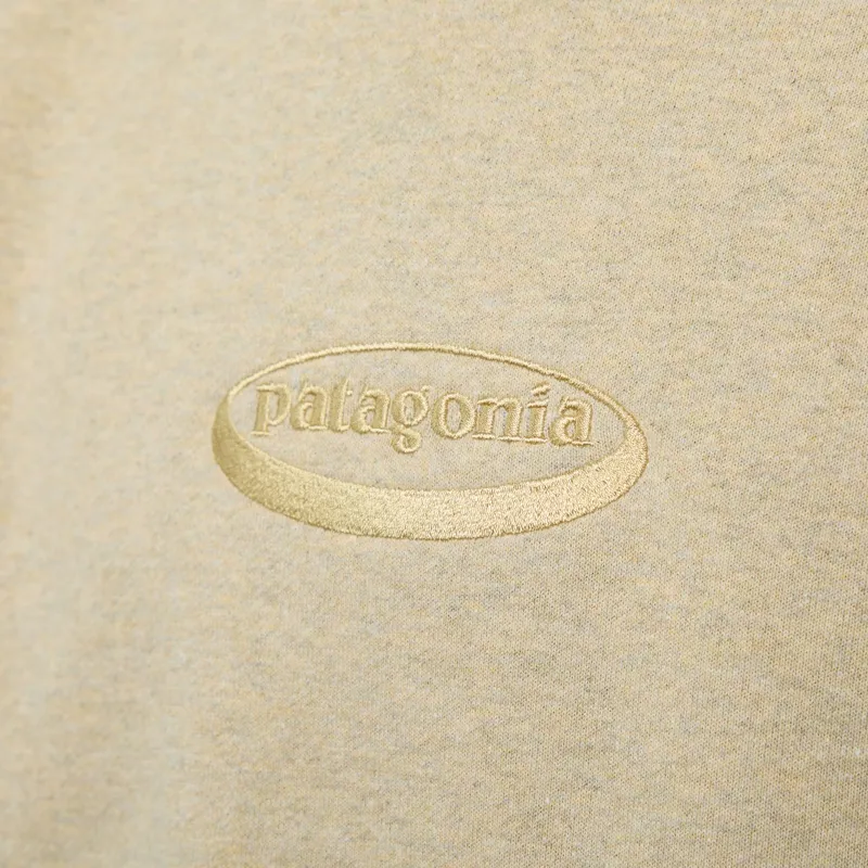 Patagonia 95 Oval Logo Uprisal Crew Lynx Tan-4