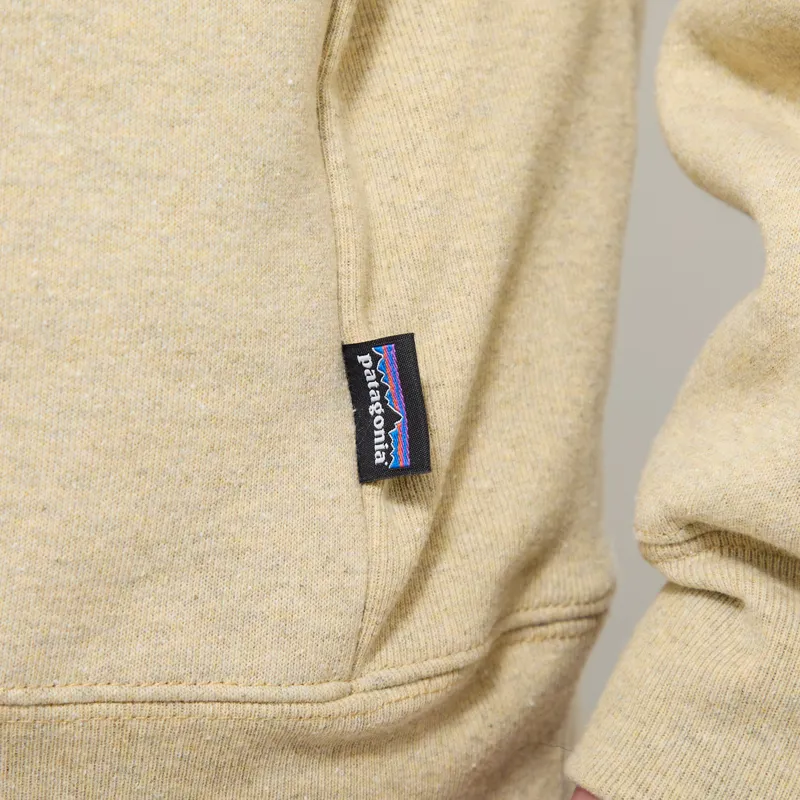 Patagonia 95 Oval Logo Uprisal Crew Lynx Tan-5