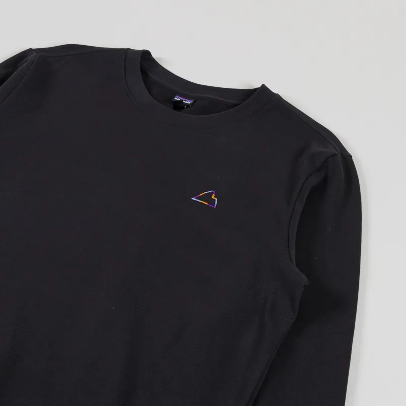 Patagonia Fitz Roy Massif Daily Crew Black-1