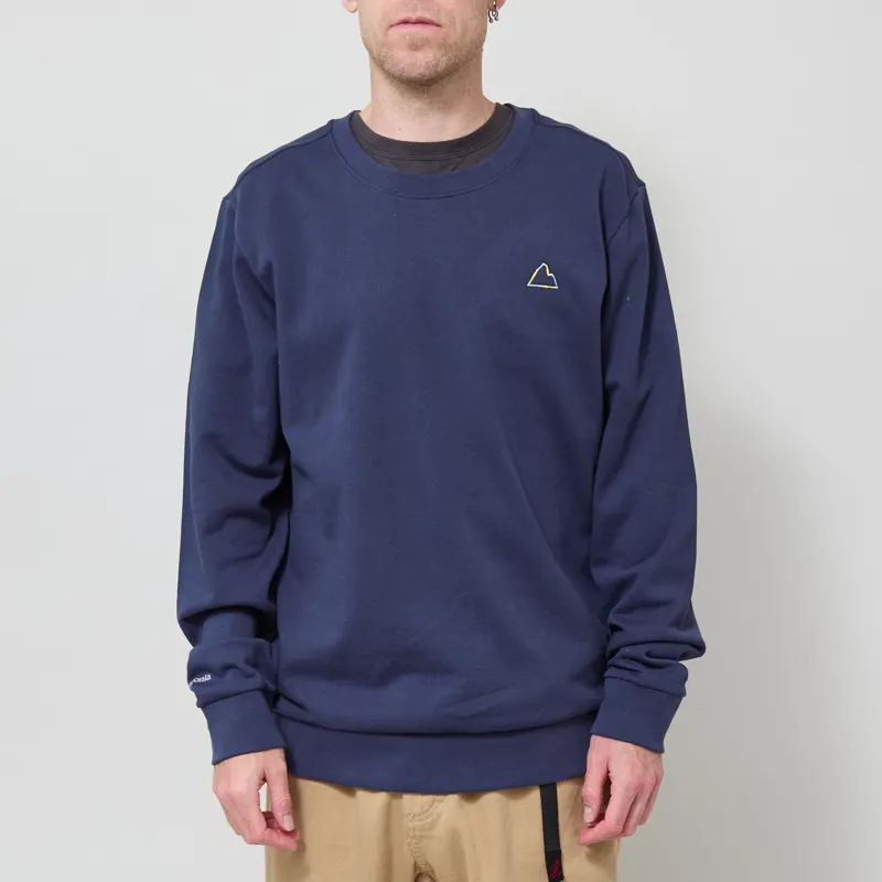 Patagonia Fitz Roy Massif Daily Crew New Navy-1
