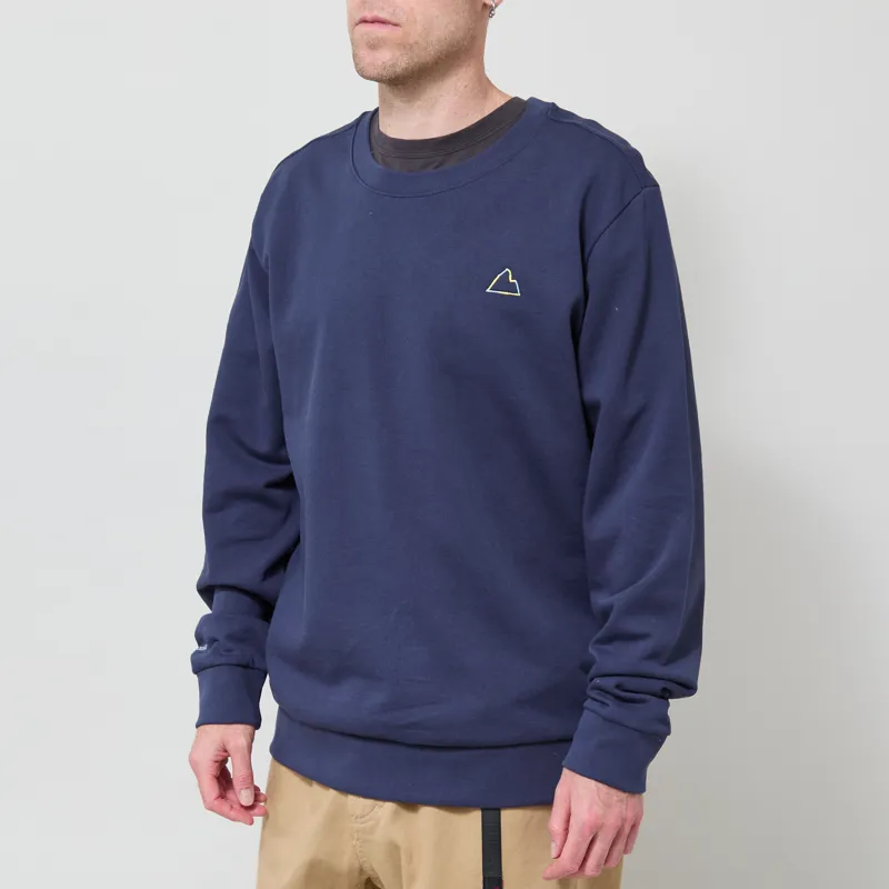 Patagonia Fitz Roy Massif Daily Crew New Navy