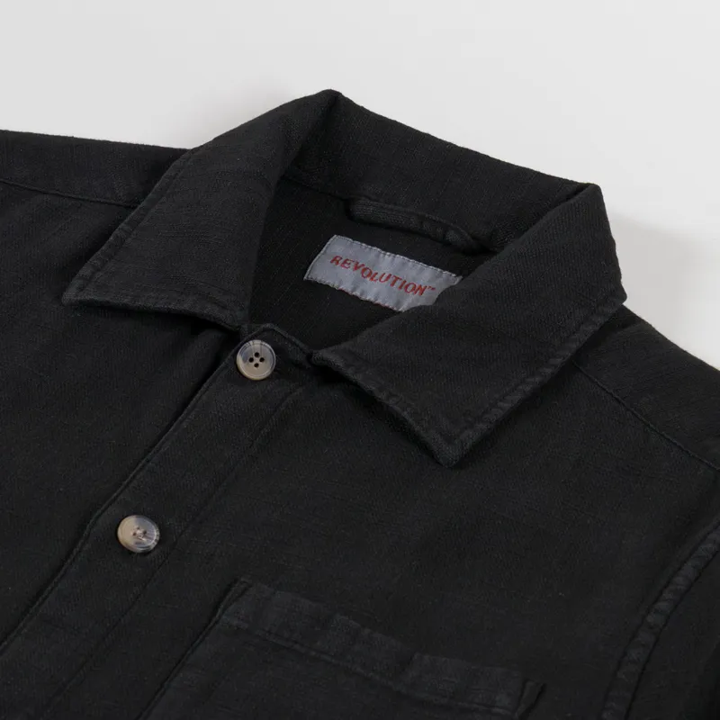 Revolution Casual Shirt Black-4