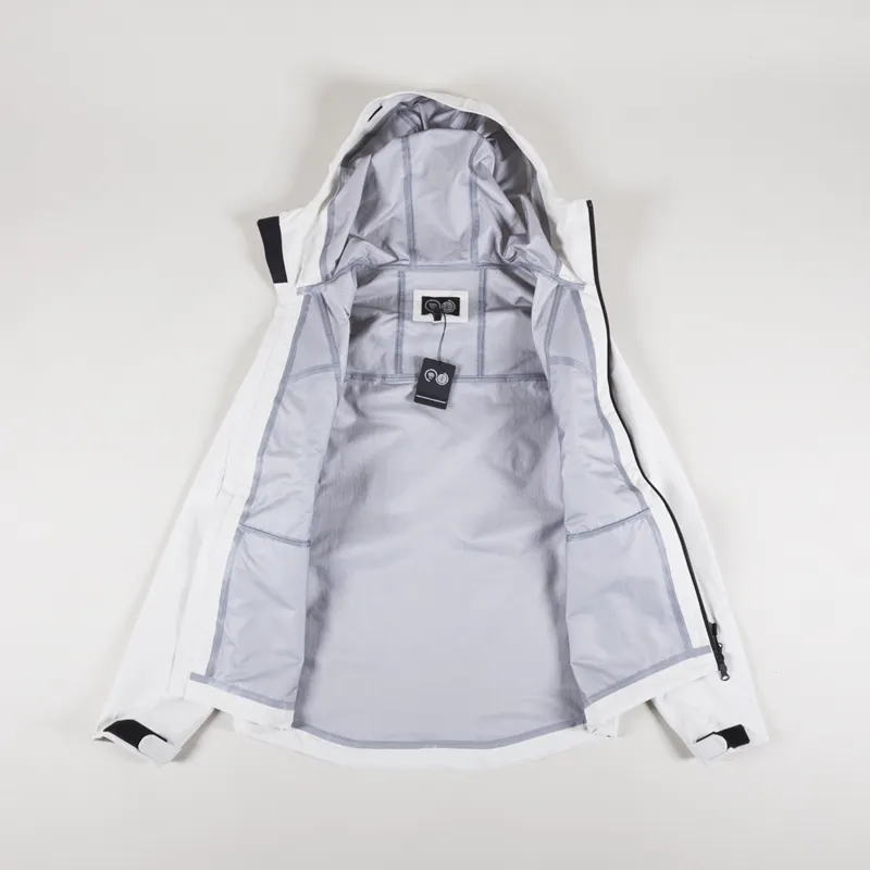 Purple Mountain Observatory Mens Triple Layer Shell Jacket White