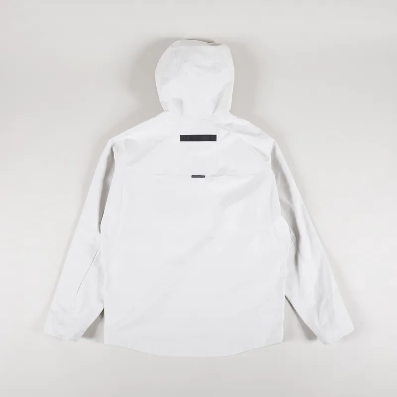 Purple Mountain Observatory Triple Layer Shell Jacket White-2