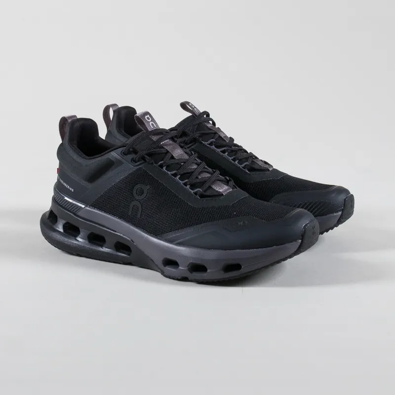 On Running Cloudnova X Shoes Black Eclipse