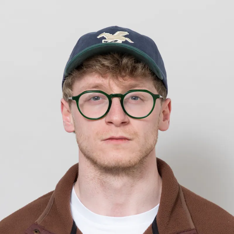 Goodies Sportive 3D Pegasus Washed Cap Green Blue-1