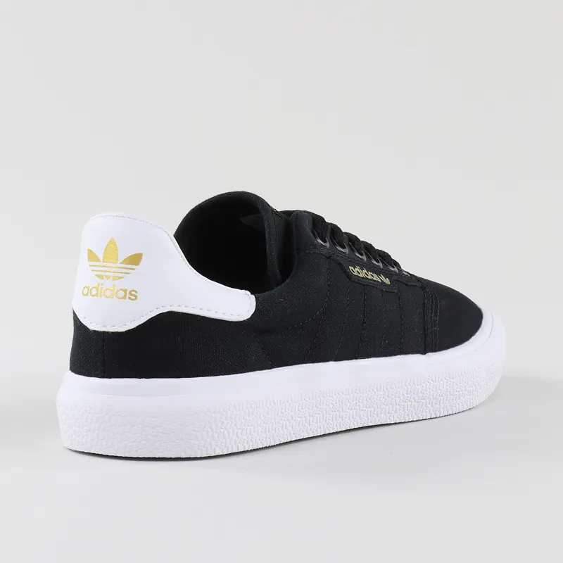 Adidas Skateboarding 3MC Vulc Shoes Black White-5