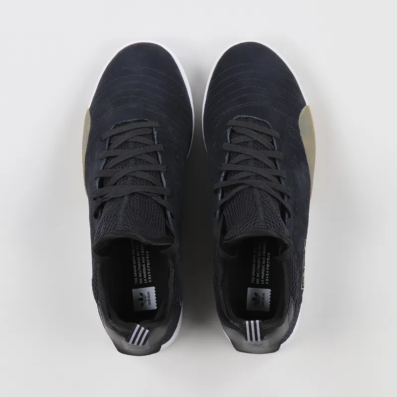 Adidas Skateboarding 3ST.003 Shoes Black Light Granite White-9