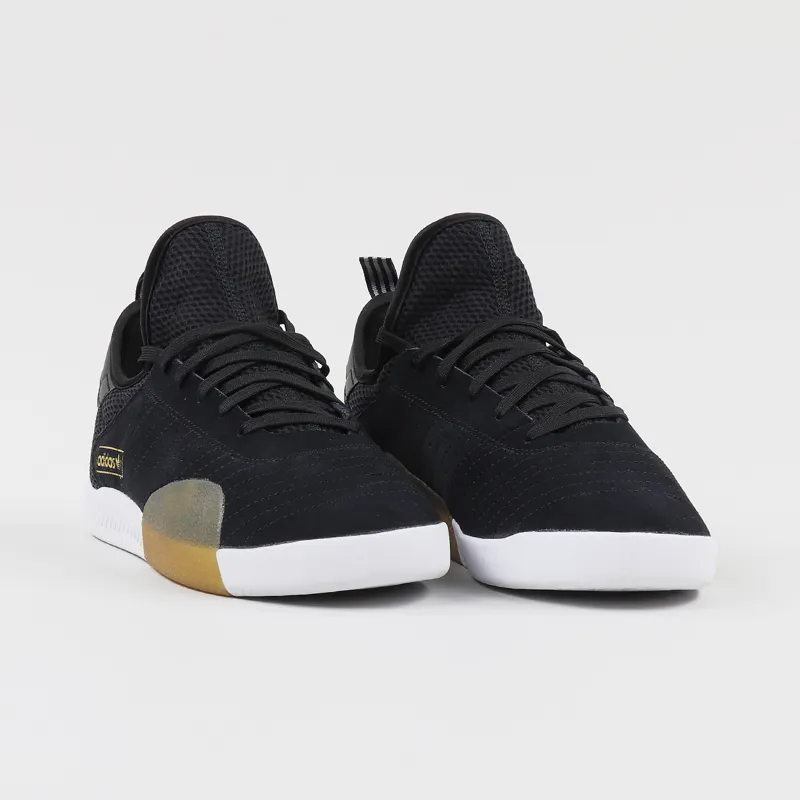 Adidas Skateboarding 3ST.003 Shoes Black Light Granite White-5