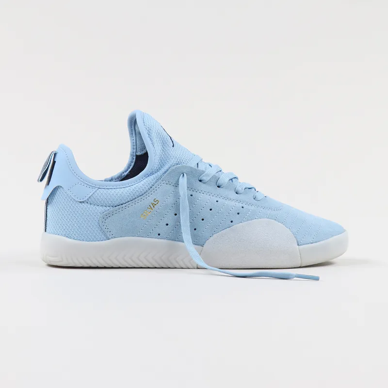 Adidas 3ST.003 Silvas Shoes Clear Blue White