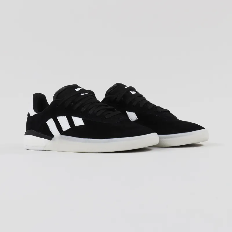 Adidas 3ST.004 Shoes Black White Black-5