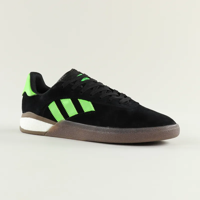 Adidas Skateboarding 3ST.004 Shoes Black White Green Gum-3