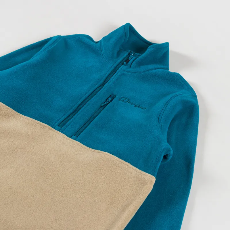 Berghaus Prism Polartec Half Zip Fleece Deep Ocean Kelp-2