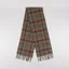Uskees 4013 Tartan Lambswool Scarf Clay