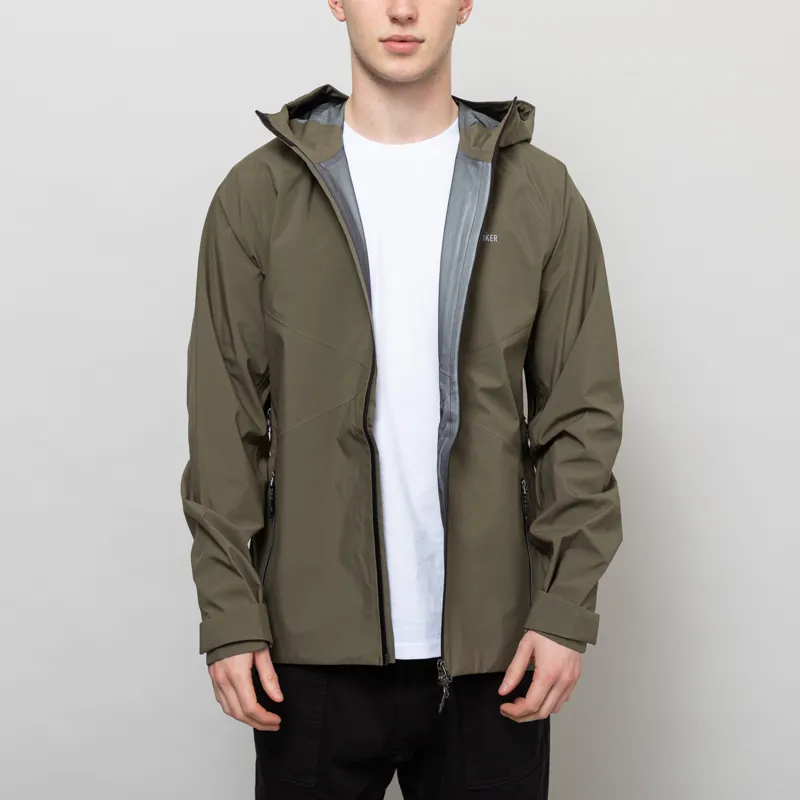 Elliker Ayre 3L Waterproof Shell Jacket Khaki-1