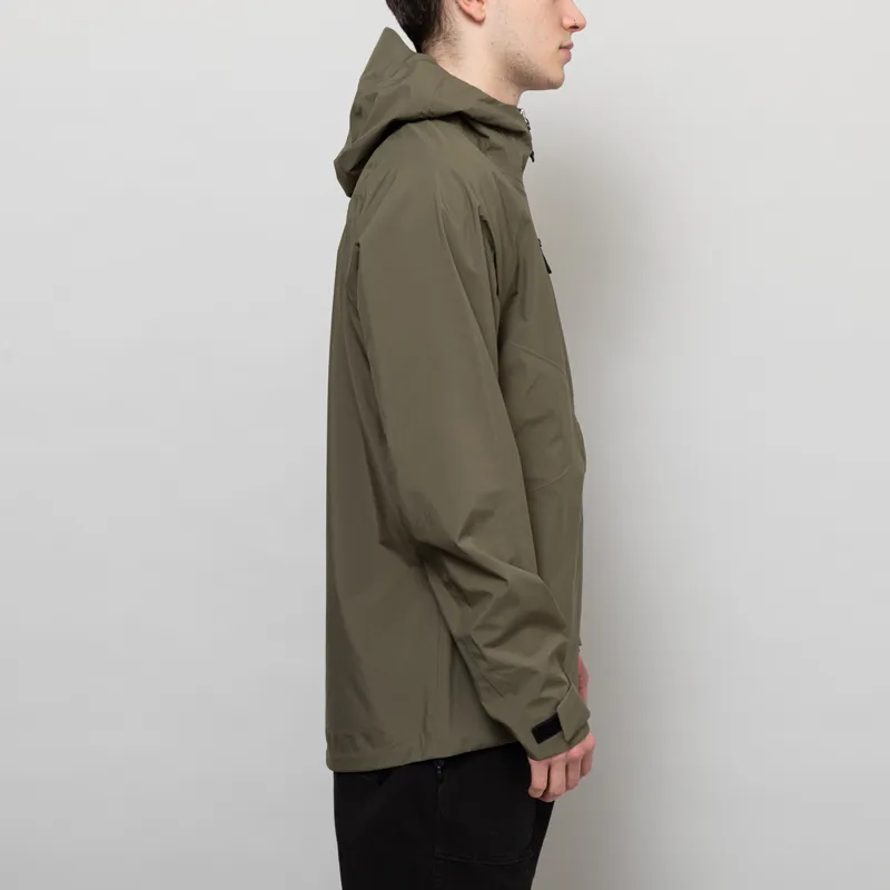 Elliker Ayre 3L Waterproof Shell Jacket Khaki-5