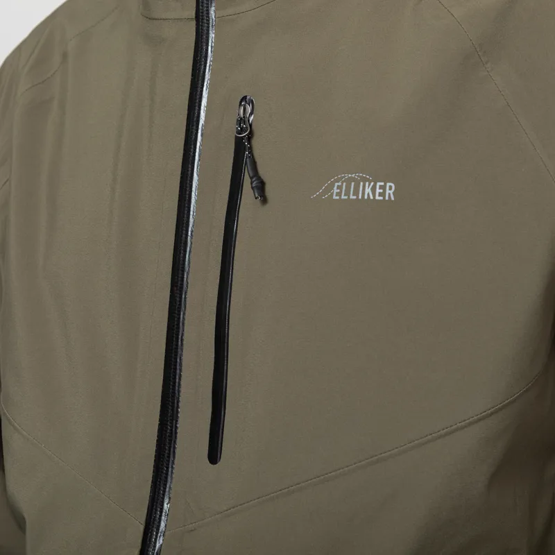 Elliker Ayre 3L Waterproof Shell Jacket Khaki-7