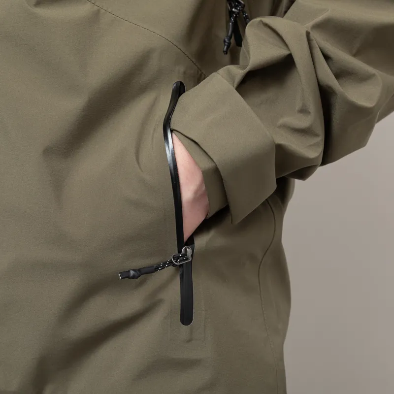 Elliker Ayre 3L Waterproof Shell Jacket Khaki-10