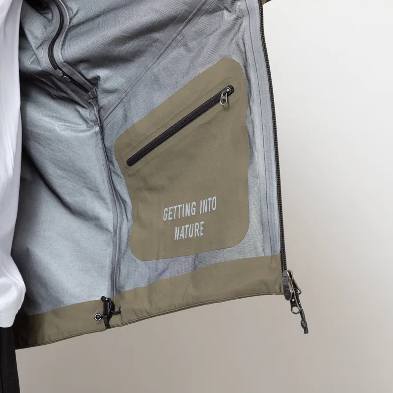 Elliker Ayre 3L Waterproof Shell Jacket Khaki-13