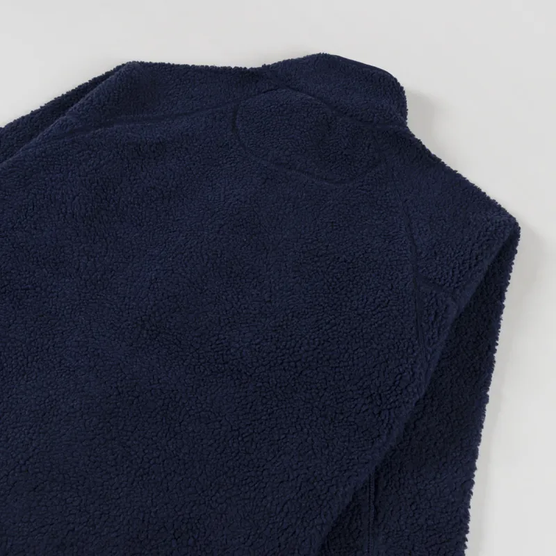 Elliker Keld Sherpa Fleece Jacket Navy-5