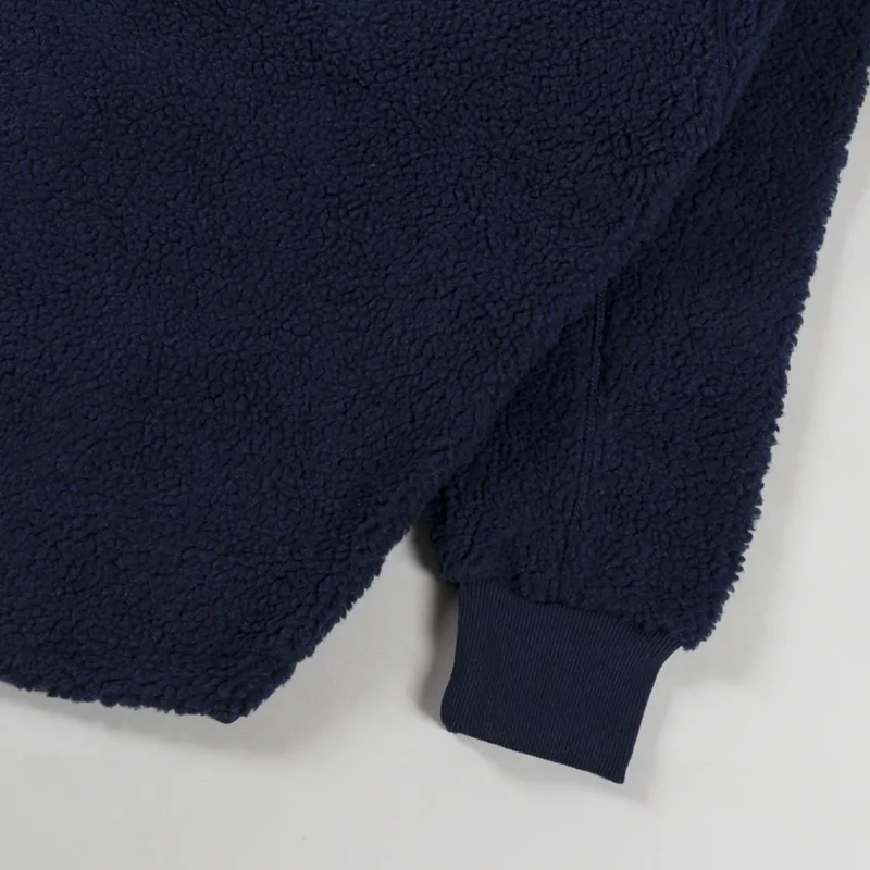 Elliker Keld Sherpa Fleece Jacket Navy-9