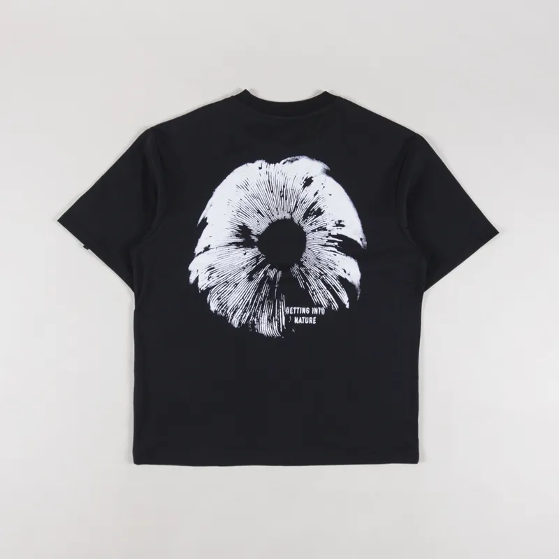Elliker Rill Spore Print T Shirt Black