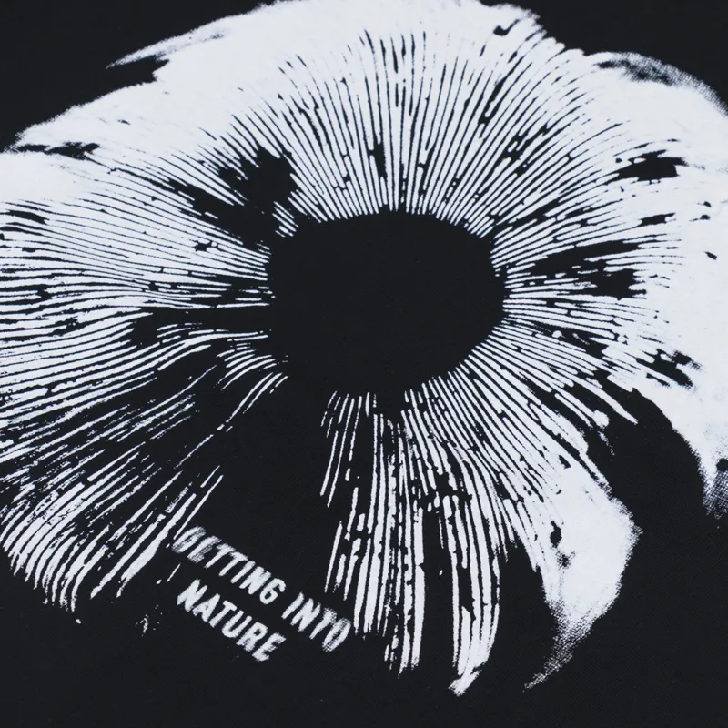 Elliker Rill Spore Print T Shirt Black-4