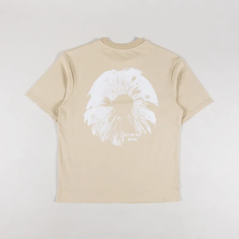 Elliker Rill Spore Print T Shirt Sand