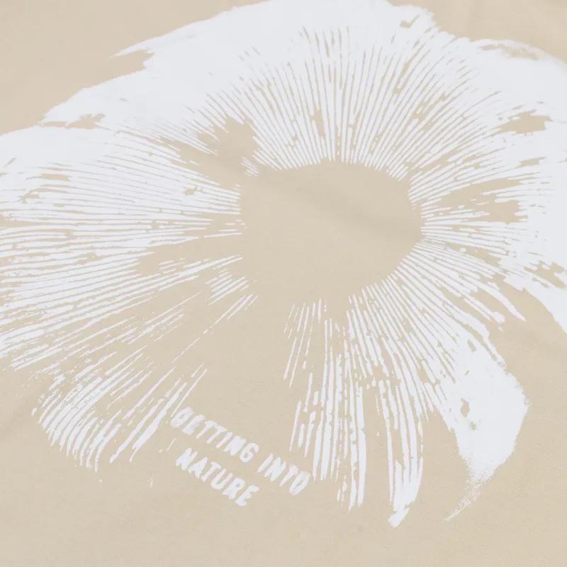 Elliker Rill Spore Print T Shirt Sand-4