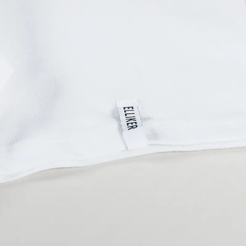 Elliker Rill Spore Print T Shirt White-6
