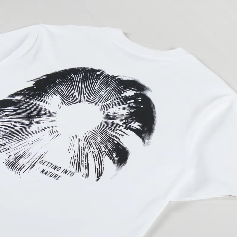 Elliker Rill Spore Print T Shirt White-2