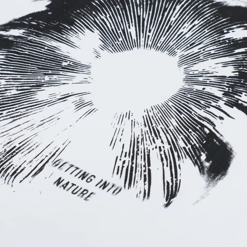 Elliker Rill Spore Print T Shirt White-4