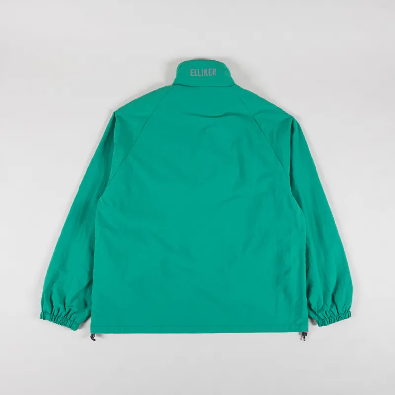 Elliker Coppa Pullover Tech Jacket Teal-1